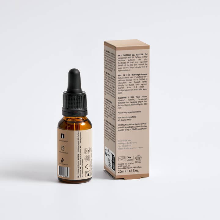 PLS COSMETICS – Großhandel Augenseren – Augenserum - Coffein Booster Gel