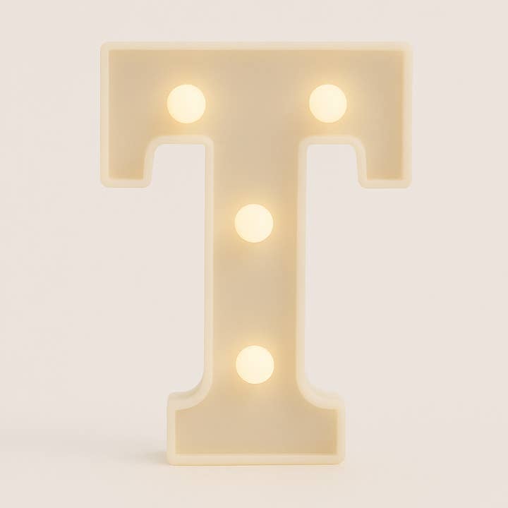 Lys upp bokstaven T för wholesale av SWR trading LTD