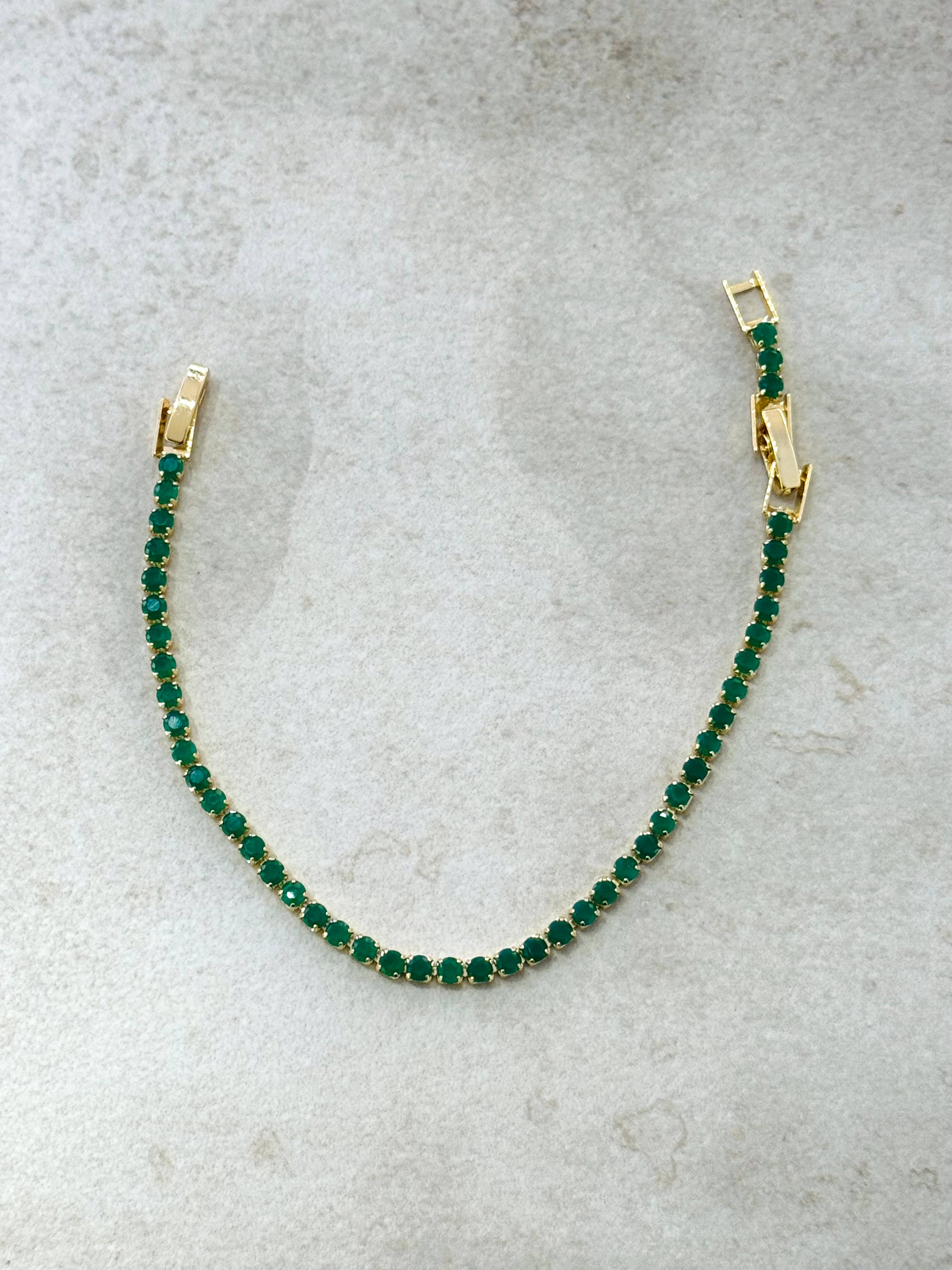 Cassette Barcelona - Wholesale Tennis Bracelet - Eva Tennis Bracelet w Zirconium Stones2