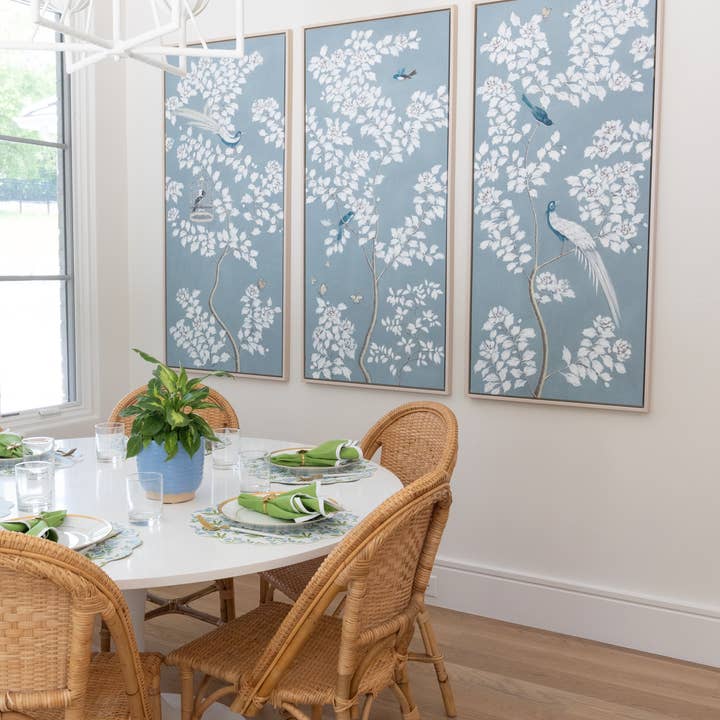 Frances Fields Home, formerly Fenwick Fields - Wholesale Dinner & Cloth Napkin - Linen Scalloped Square | Olive Green (4-pack)1