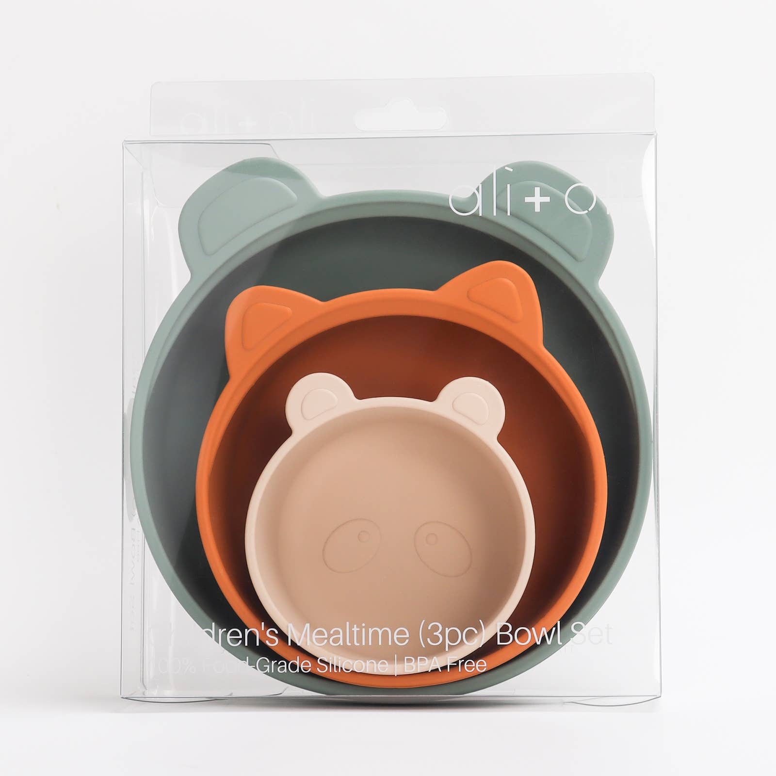 Ali+Oli - Wholesale Snack Box - Kids & Baby - Ali+Oli (3pc) Stackable Snack Bowl Set (Citrus Splash)1