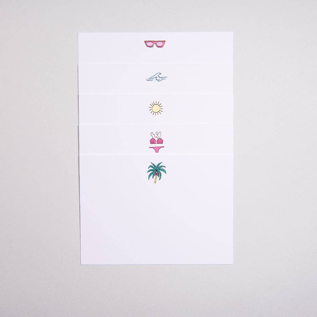 Dear Annabelle – wholesale Stationery/notecard set – Sun-kissed Notecards2