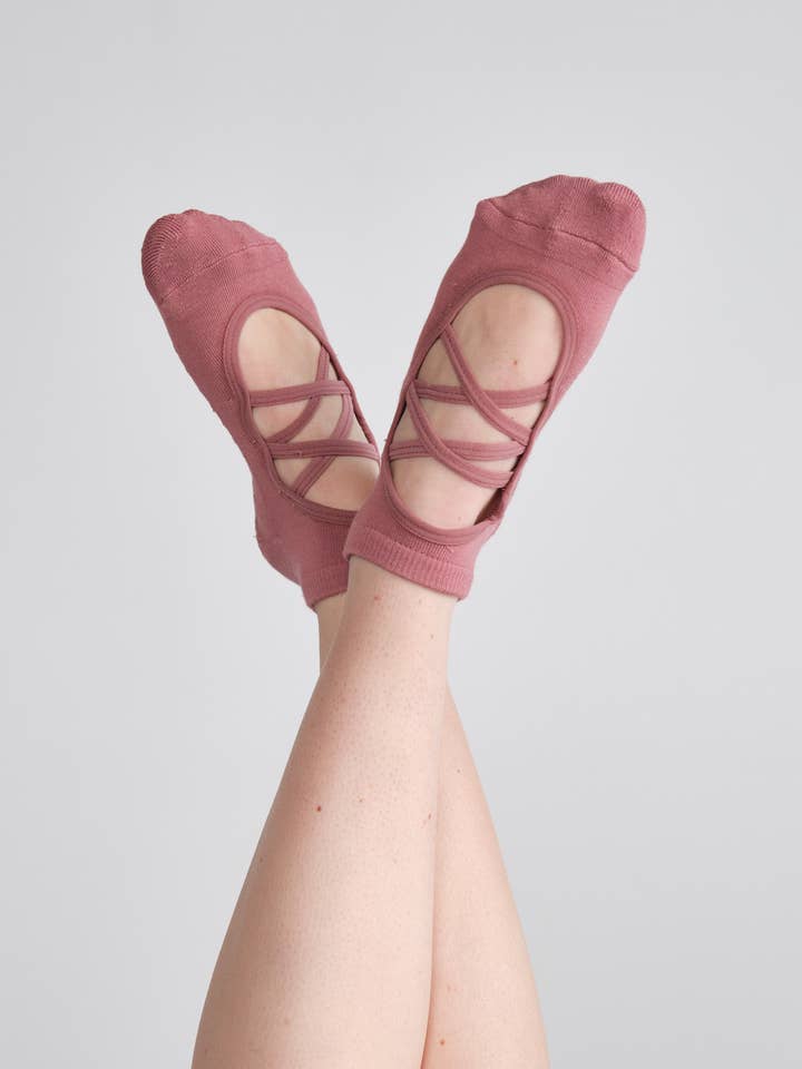 The Isla Grip Sock for wholesale by LUCKY HONEY