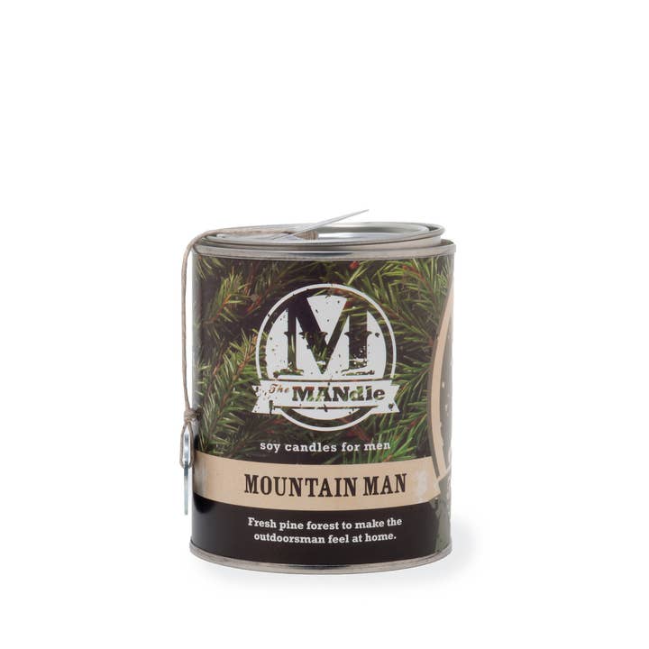 The MANdle MOUNTAIN MAN | pine, spruce, fir and other Purchase Wholesale man candles. Free Returns & Net 60 Terms on Faire trending on Faire.