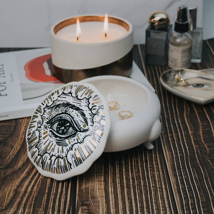 Spitfire Girl - Wholesale Jewelry Box/Organizer - Mystic Eye Ceramic Box4