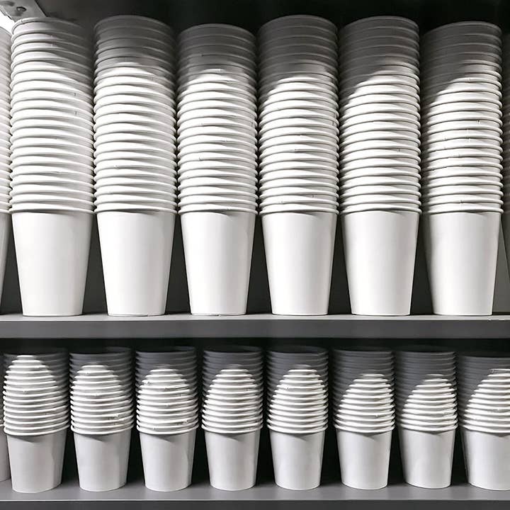 EcoQuality - Wholesale Disposable Cup - 16oz Disposable White Paper Hot Cold Cups3