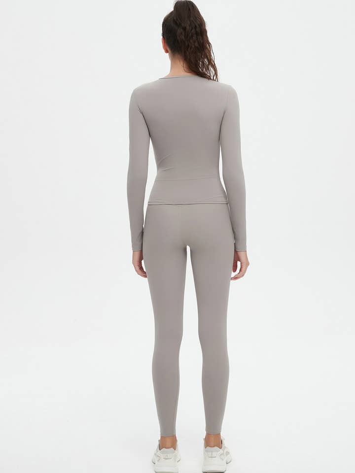 Mantra Active - Wholesale Athletic/Lounge Leggings - Women's - Nikki SoftBalance™ High-Waisted Leggings6