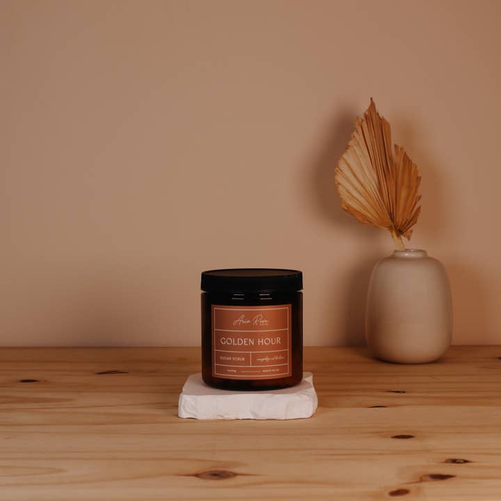 Aria Rose Bath Co - Wholesale Body Scrub/Exfoliant - Golden Hour Sugar Scrub