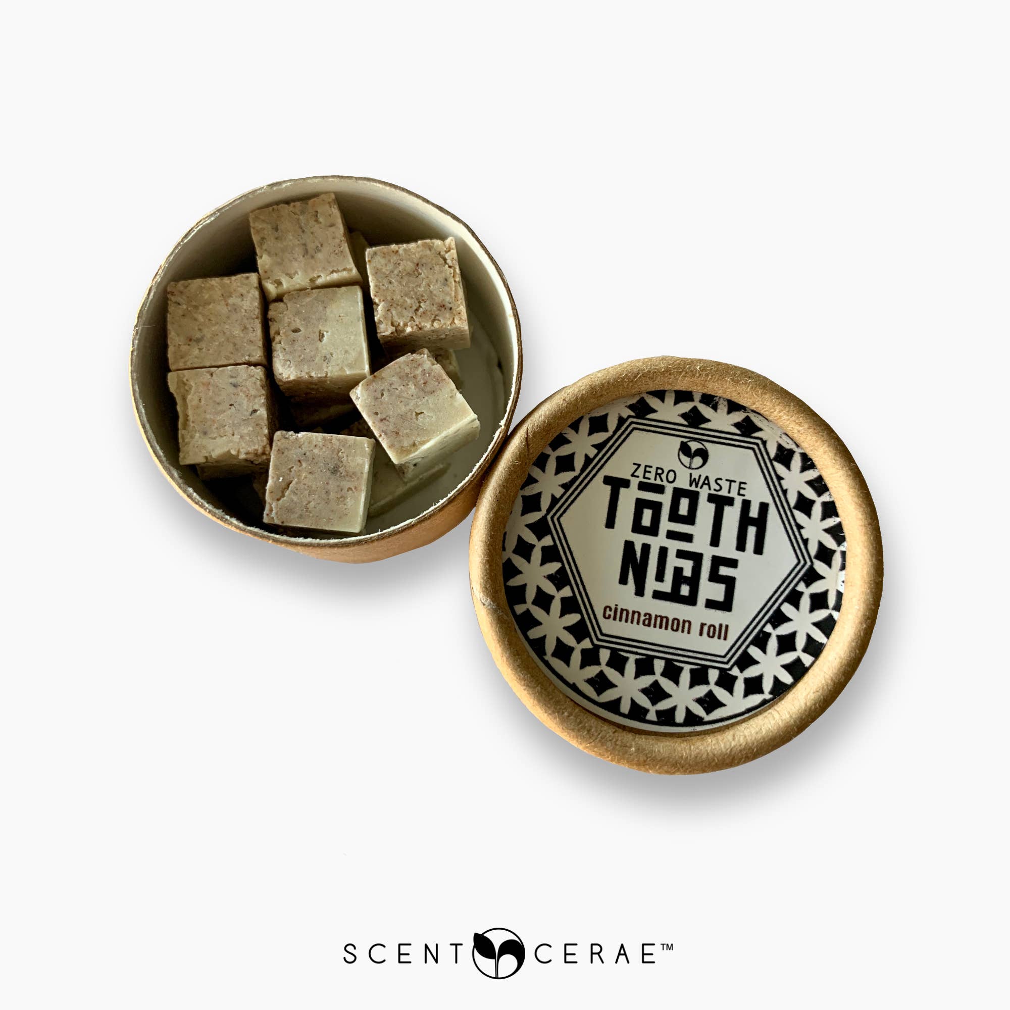 Scentcerae - Wholesale Toothpaste - Sample Jar Tooth Nibs Remineralizing solid toothpaste3