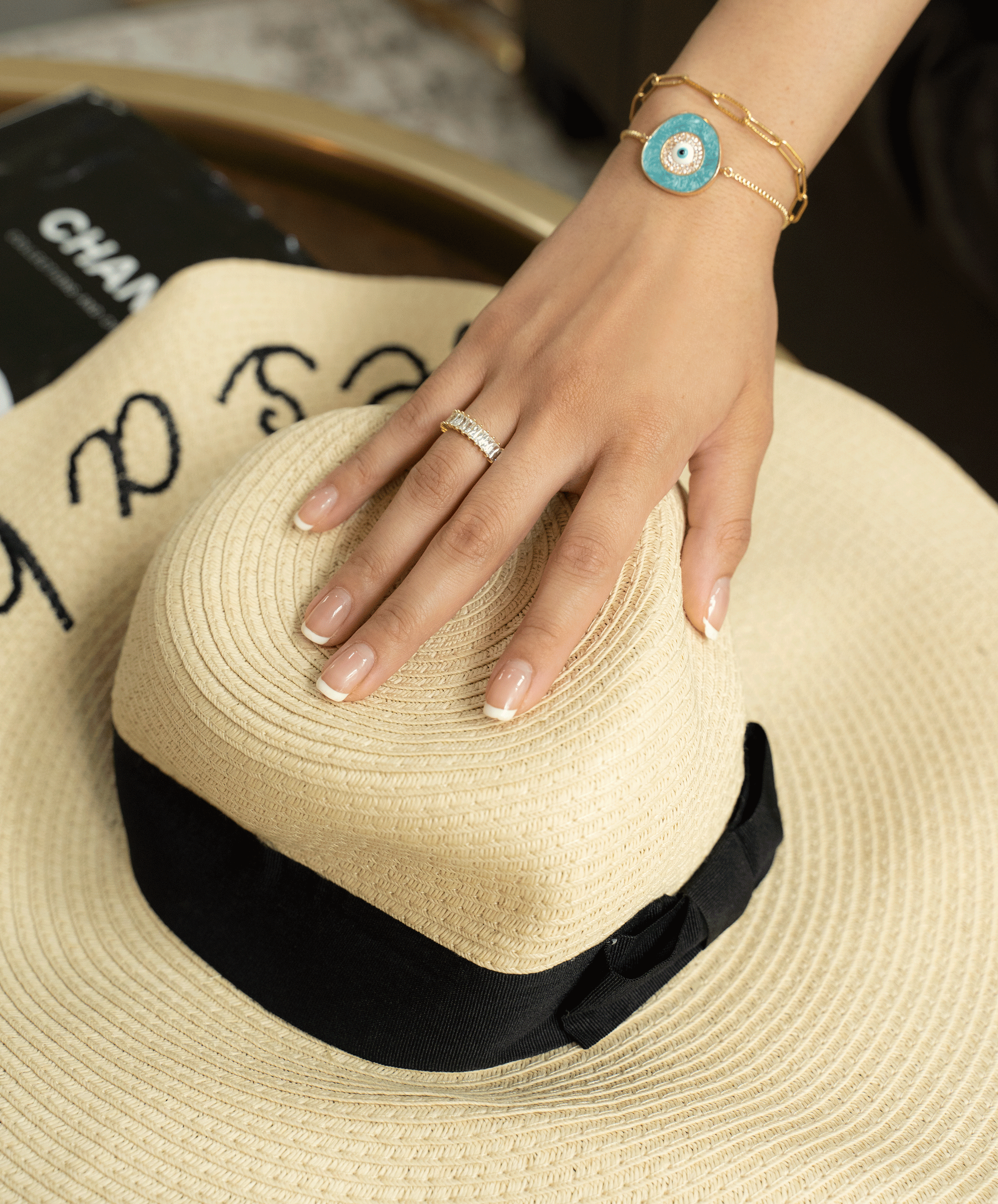 Jewels by Sunaina - Wholesale Multi-Stone Ring - ATHENA Ring (adjustable)1