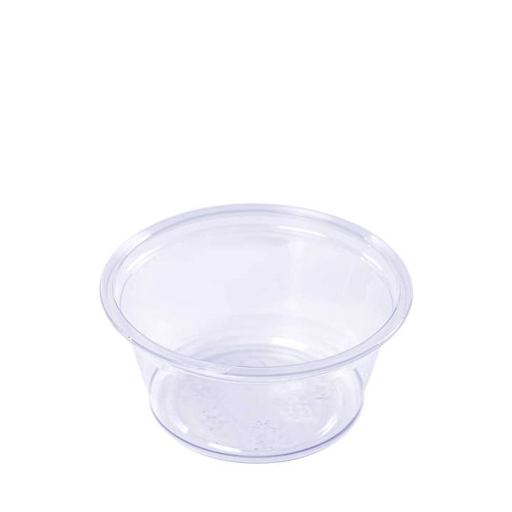 Portofino International Trading, USA - Vente Gobelets jetables - Tasse à sauce en plastique 2 oz - Paquet de 100