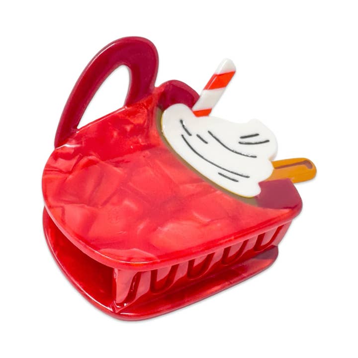 Jenny Lemons - Wholesale Hair clip – Women’s - Midi Hot Cocoa Hair Claw Clip7