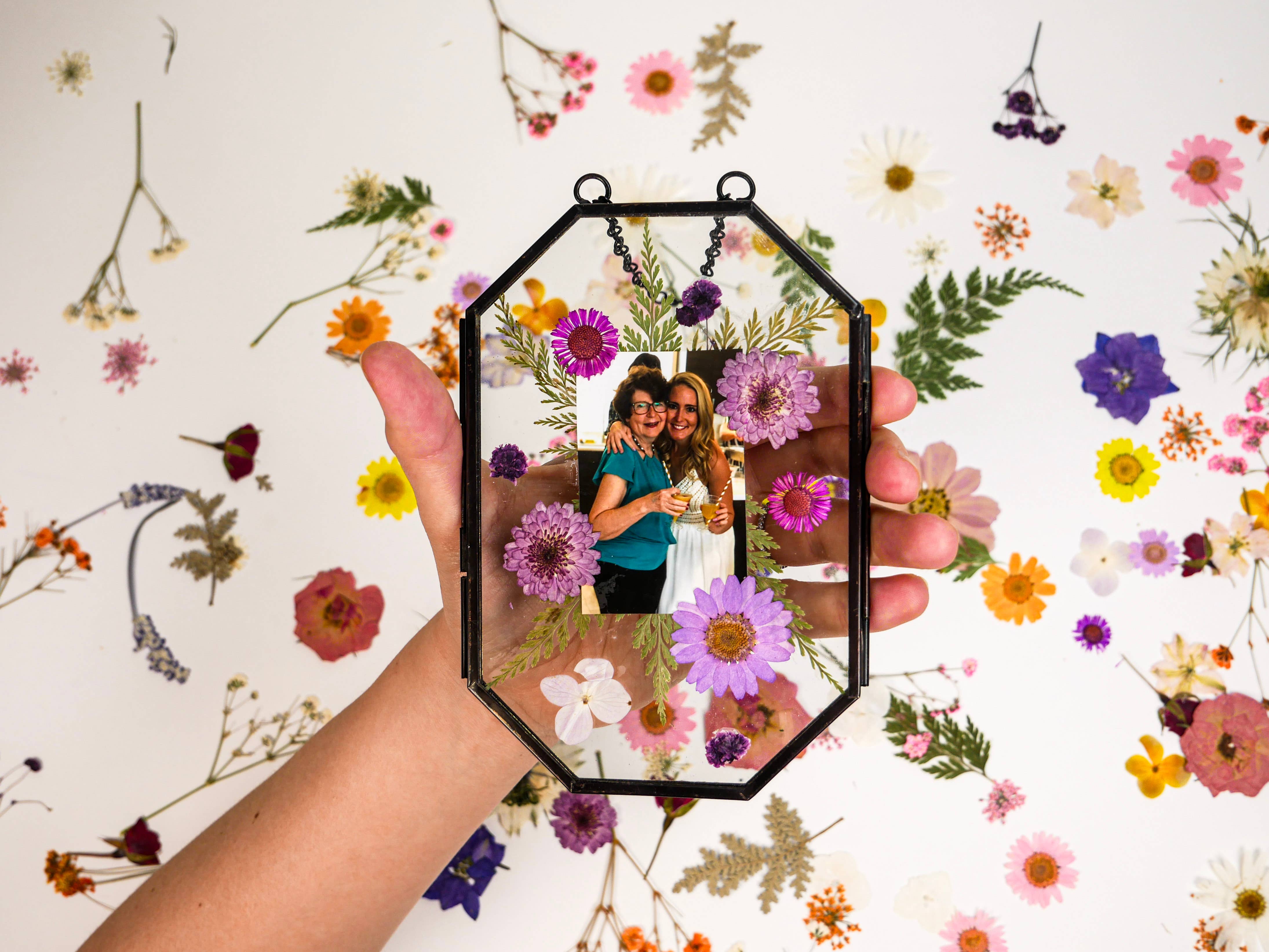 Adults & Crafts - Venta al por mayor Kit de manualidades - Kit de manualidades con marcos de flores prensadas8