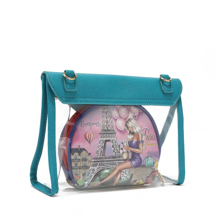 Nicole Lee - Vente Sac à bandoulière – femme - BANDOULIÈRE EN 2 PIÈCES POUR COSMÉTIQUES13