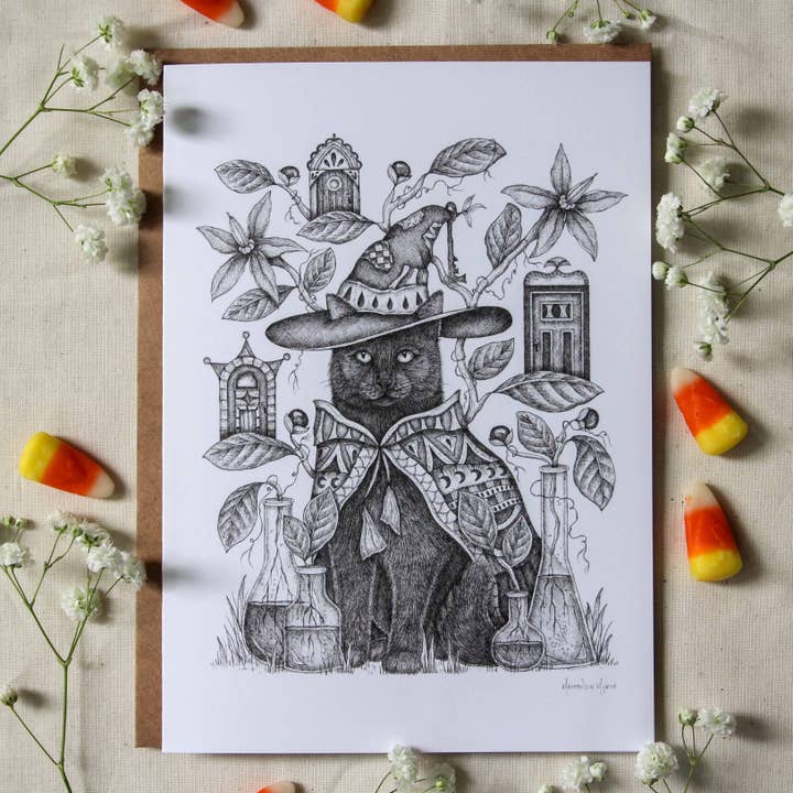 Mackenzie Myrick Studio - Wholesale Everyday Greeting Card - Toil and Trouble | Greeting Card1