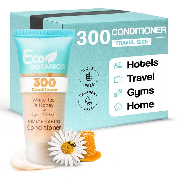 Eco Botanics conditioner voor op reis, 1 oz. (Doos van 300) voor wholesale door Diversified Hospitality Solutions