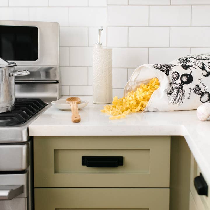 Your Green Kitchen - Wholesale Food Storage Wrap/Bag - Reusable bag /Root Vegetable Zipper bag/Large2