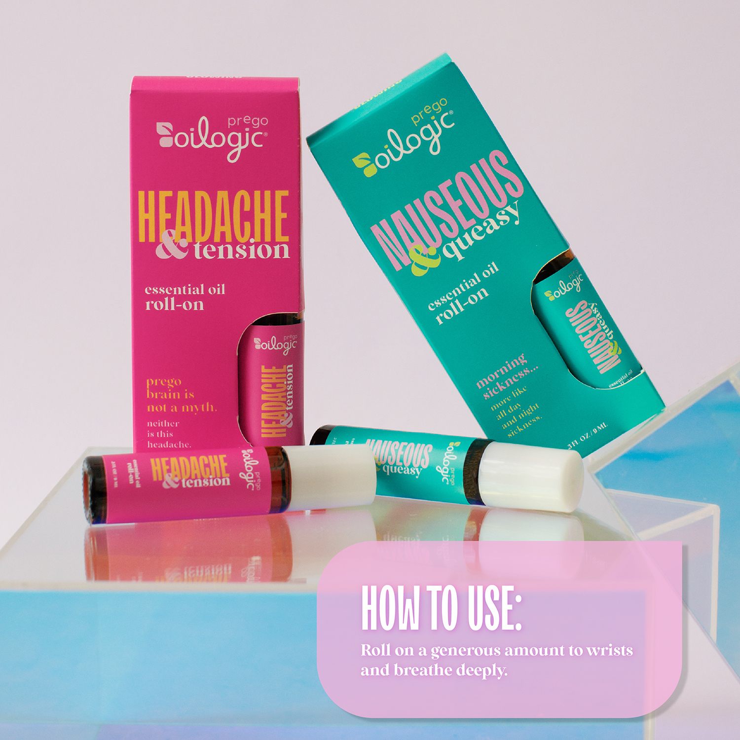 Oilogic Baby & Kid Solutions - Wholesale Essential Oil Roll-On - Prego Nausea Essential Oil Roll-On6