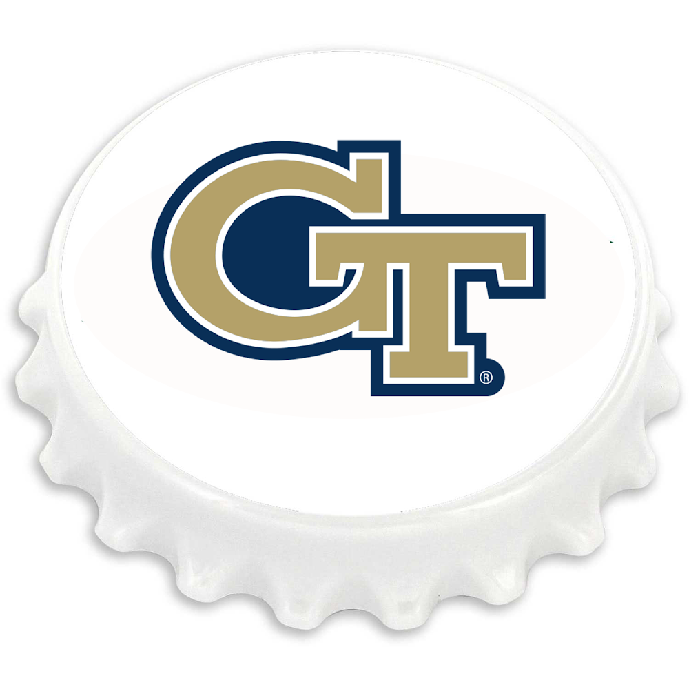 Aminco USA - Wholesale Magnet - NCAA Georgia Tech Yellow Jackets Bottle Cap Opener Magnet0