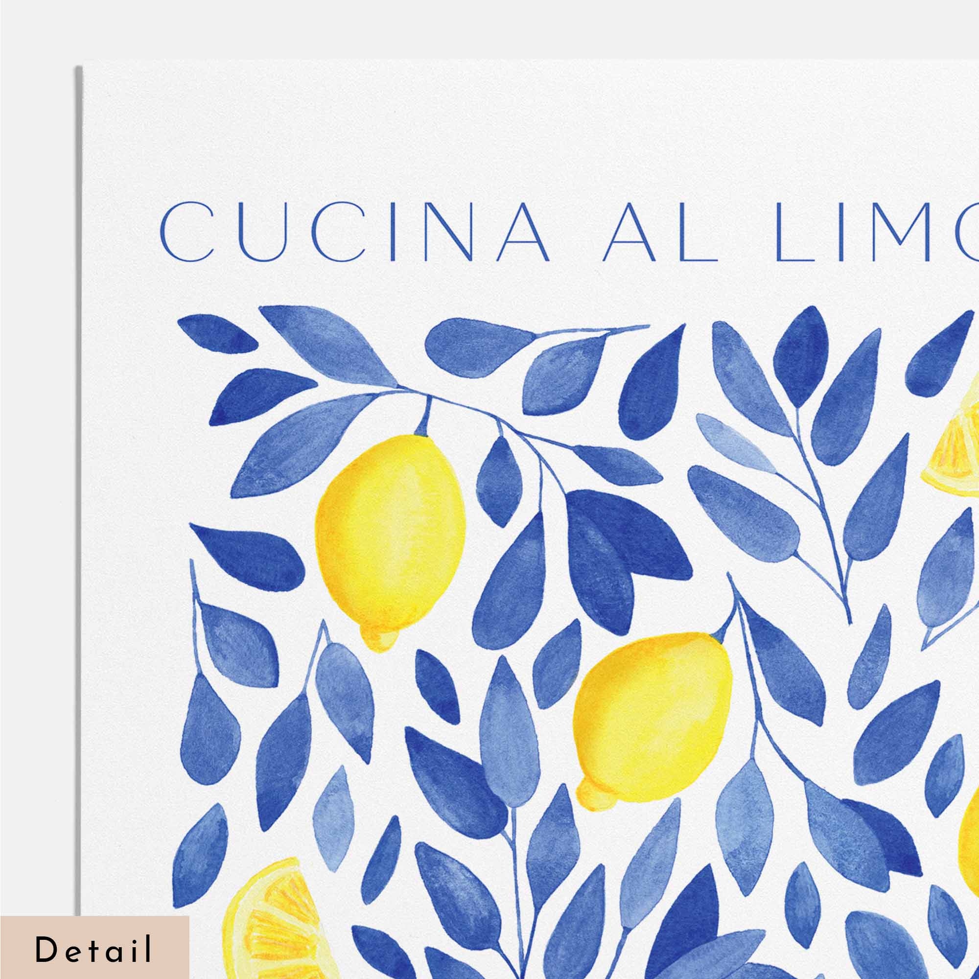 Calex Studio - Wholesale Everyday Greeting Card - Italian Lemon Kitchen - Blank Greeting Card3
