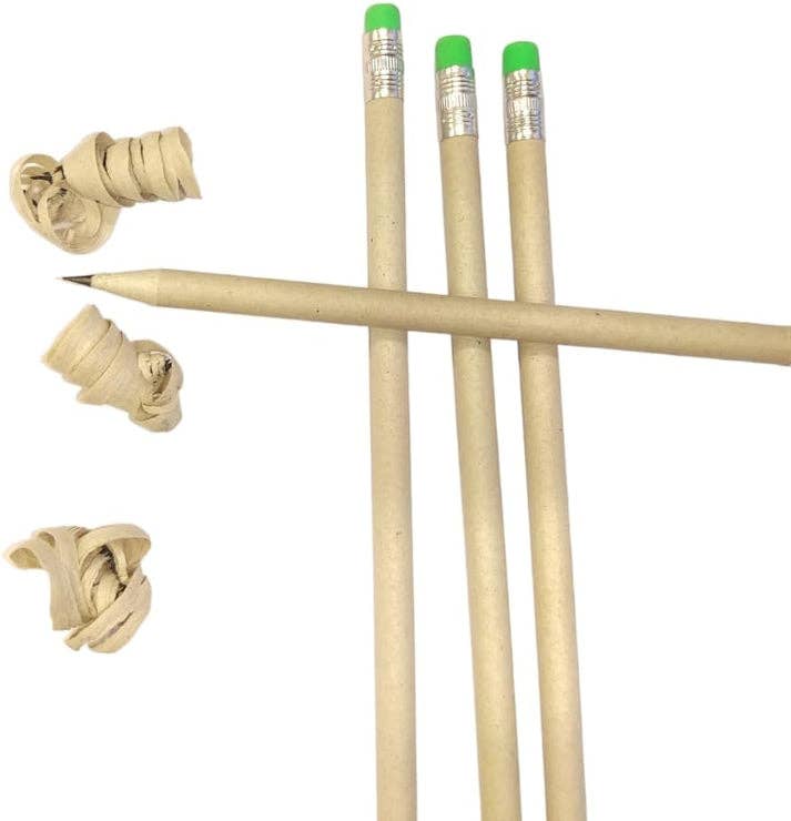 Three Leaf Products – wholesale Pencil – 144 Ct. #2 White Paper Pencils With Eraser, 12 Boxes(1728)5