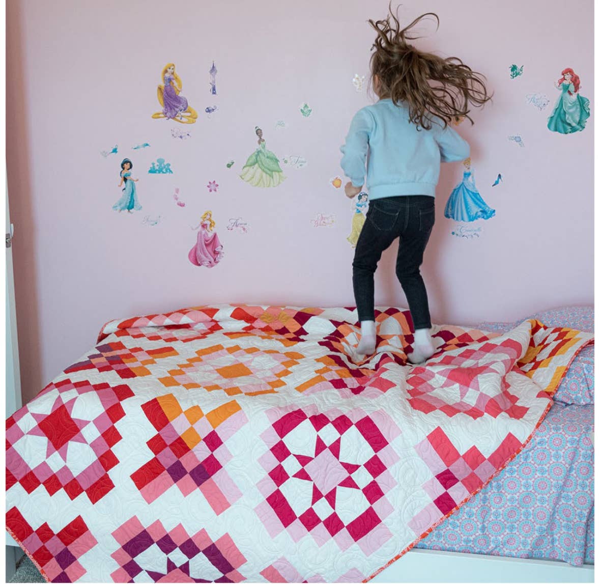 QuiltCakes - Vente Kits de couture - Motif de courtepointe imprimé Vega2