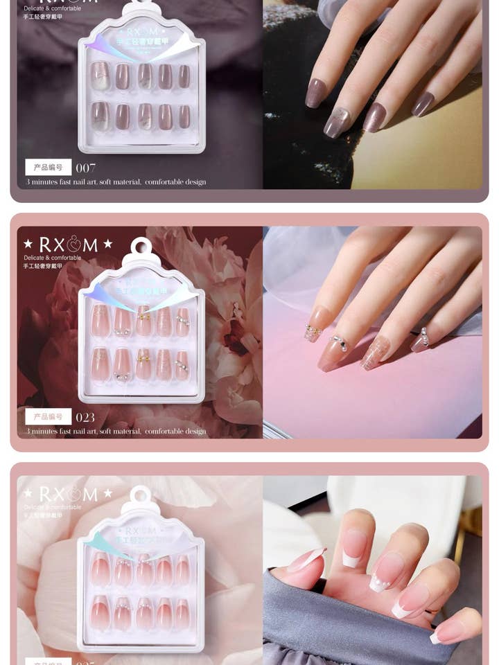BEAUTIFUL WOMEN NAIL SET / 5 PIECE NAIL KIT. CHOOSE YOUR FAV for wholesale by Kids Charm Online