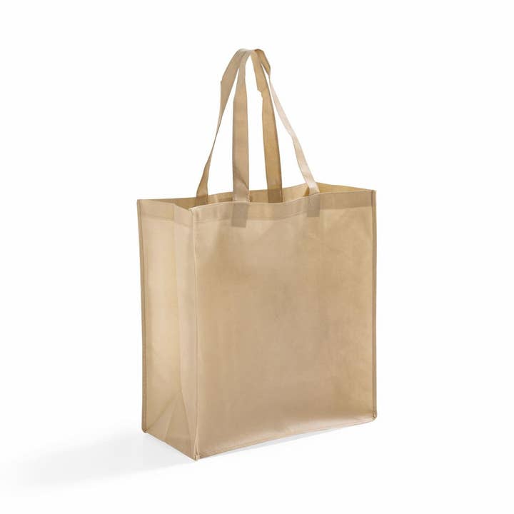 Large Square Non-Woven Tote Bags – Eco-Friendly Wholesale for wholesale by BagzDepot