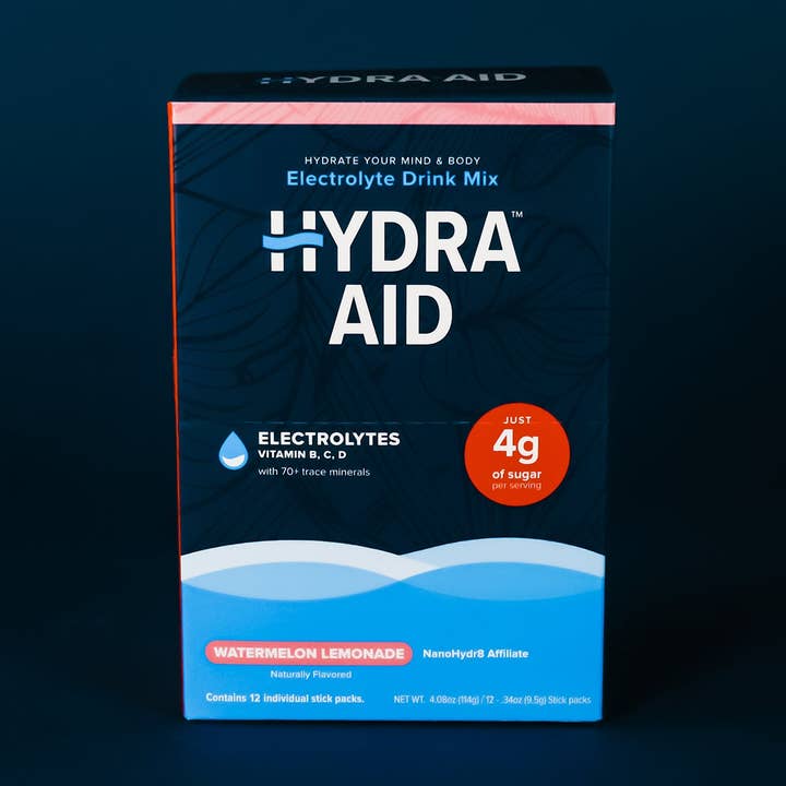 Limonade à la pastèque - paquet de 12 pour la vente par Hydra Aid