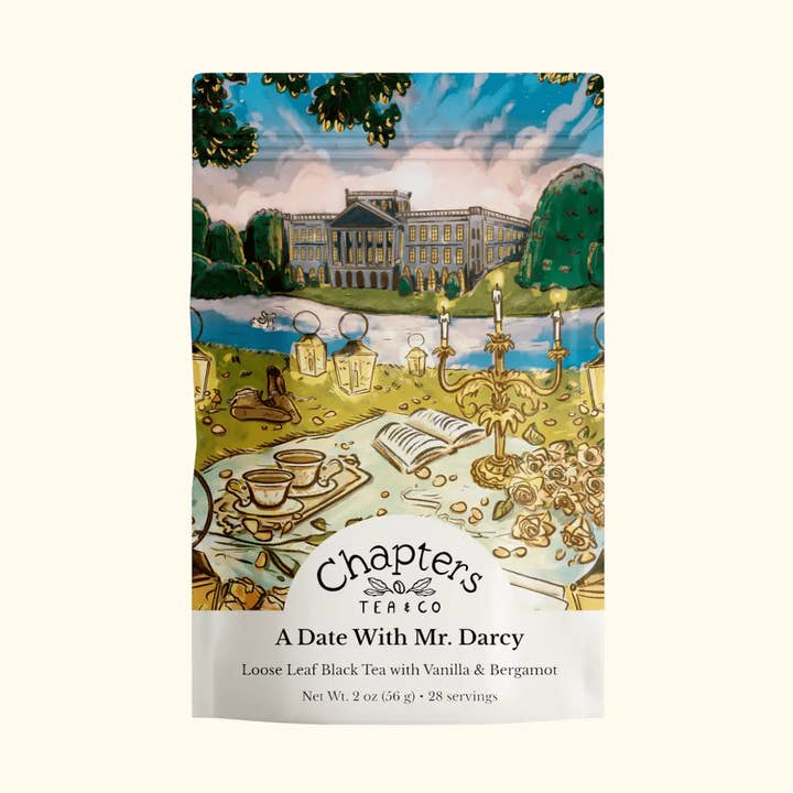 Chapters Tea & Company - Wholesale Loose Tea - A Date With Mr. Darcy (Silky Vanilla Bergamot Black Tea) 2oz2