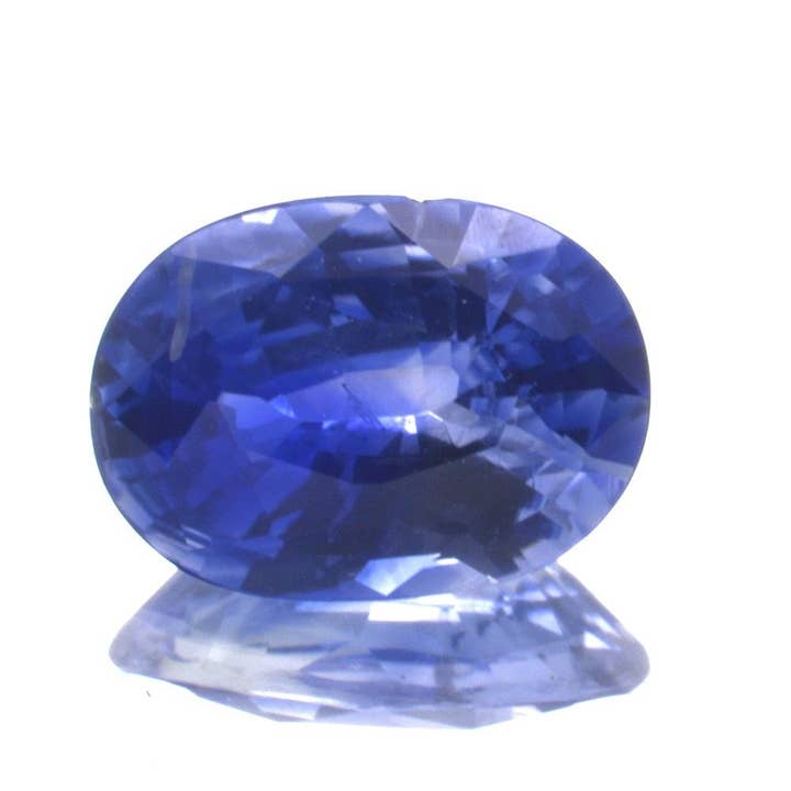 1.10 ct. Blue Sapphire Oval Cut for wholesale by Naturjoya
