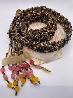 Shae's Resale - Vendita all'ingrosso Cintura - Donna - 25 cinture con perline in stile vintage con nappina7