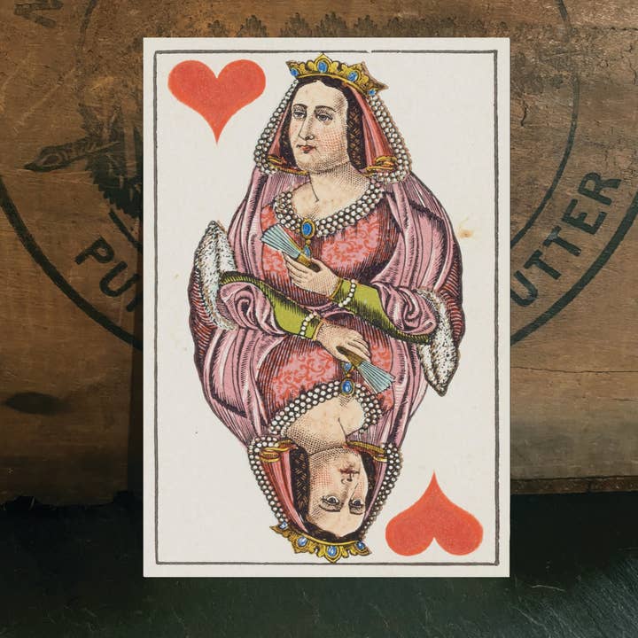 Reine des Cœurs pour la vente par Irreverent Cards for Challenging Times