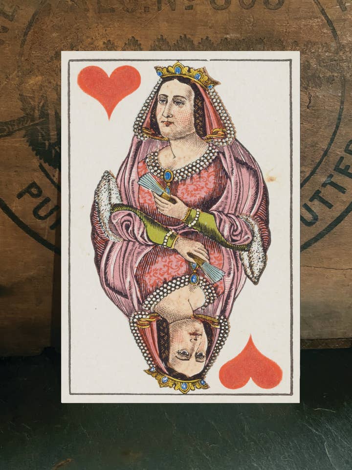 Regina di Cuori per la vendita all'ingrosso da parte di Irreverent Cards for Challenging Times