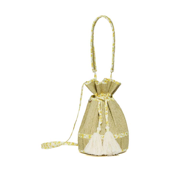 Goldene Mini-Freizeit-Tasche für den Großhandel von Lorna Murray