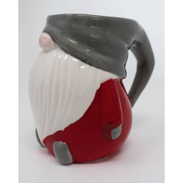 Close Up GmbH - Wholesale Coffee Mug - Gnome Mug 3D Red Gray White4