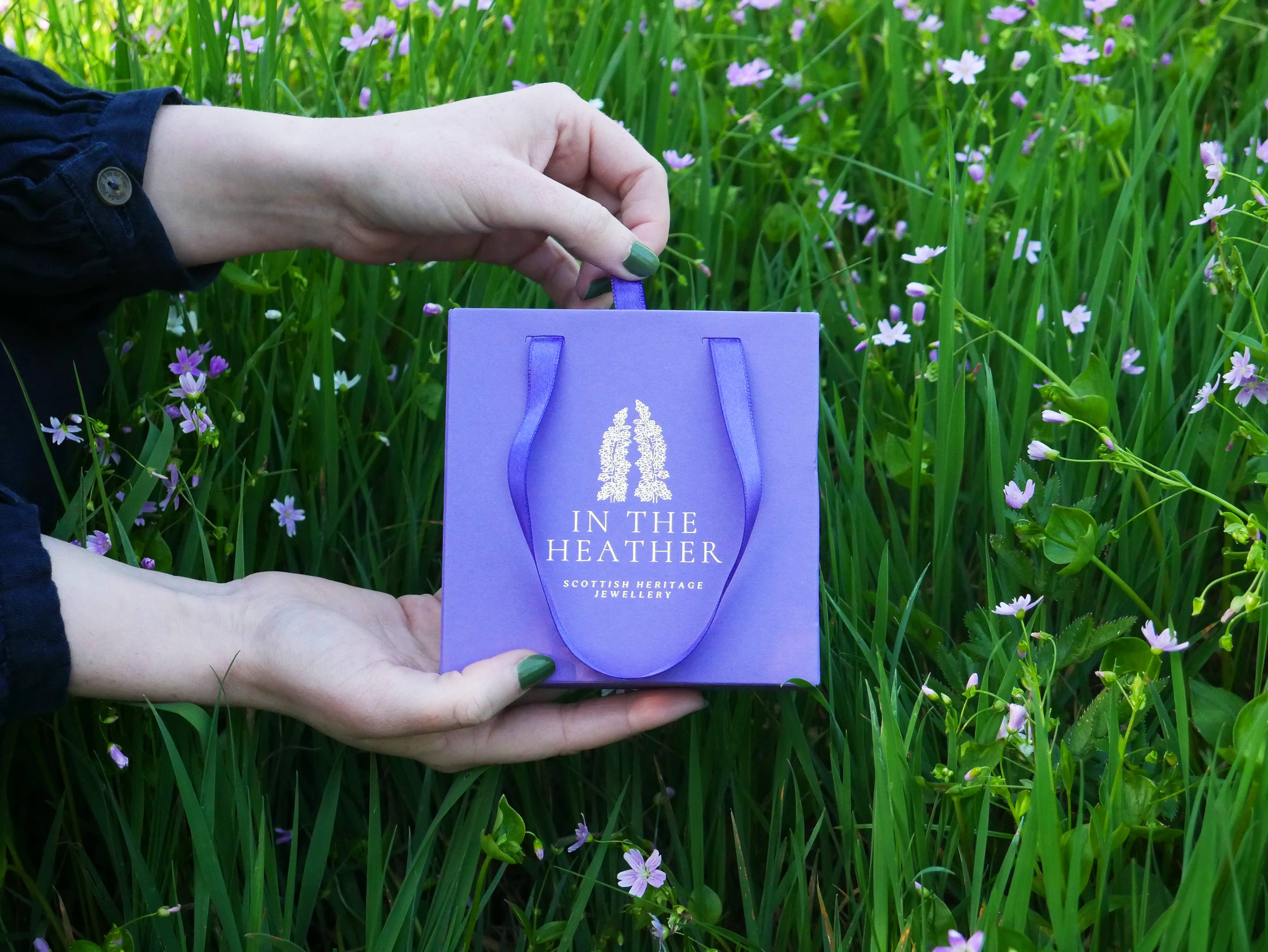 In The Heather - Wholesale Pendant/Charm Necklace - Scottish bumble bee necklace in sterling silver10