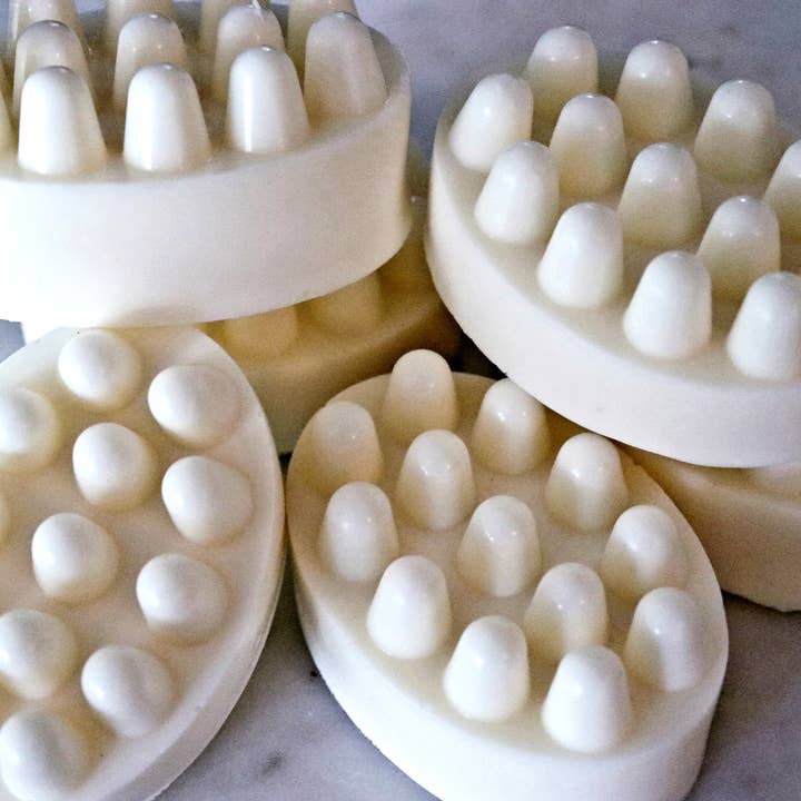 Natural Organic Handmade Comb soap bar Clean Cotton for wholesale by Scented Earth