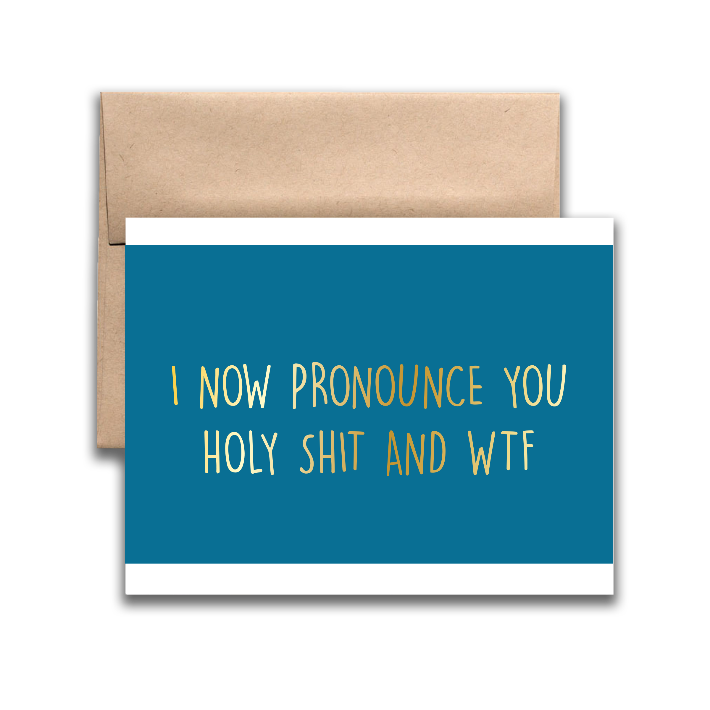REMOVED BRAND - Wholesale Everyday Greeting Card - Holy Shit Wtf Greeting Card0