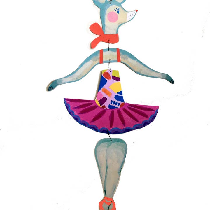 wini-tapp – wholesale Baby mobile – Mouse Ballerina Nursery Mobile2