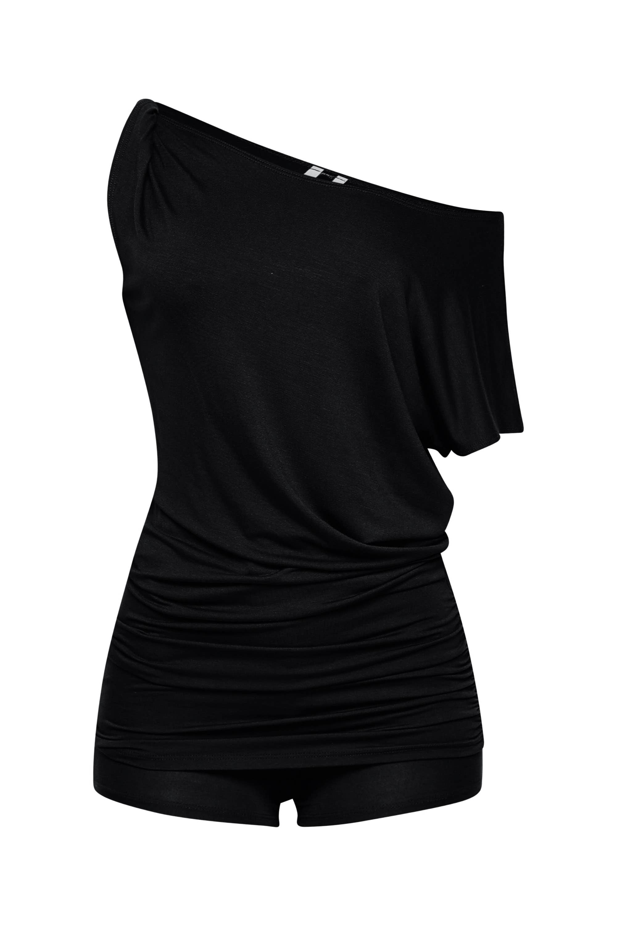 K Too - Wholesale Top & Short Set (NOT Loungewear) - Women's - Off shoulder top & shorts set0