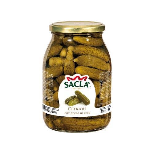 Sacla - Wholesale Pickled Vegetables - PICKLES PRESERVED IN WINE VINEGAR 1kg