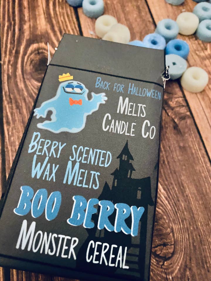 Boo Berry- Boxed Wax Melts for wholesale by Melts Candle Co