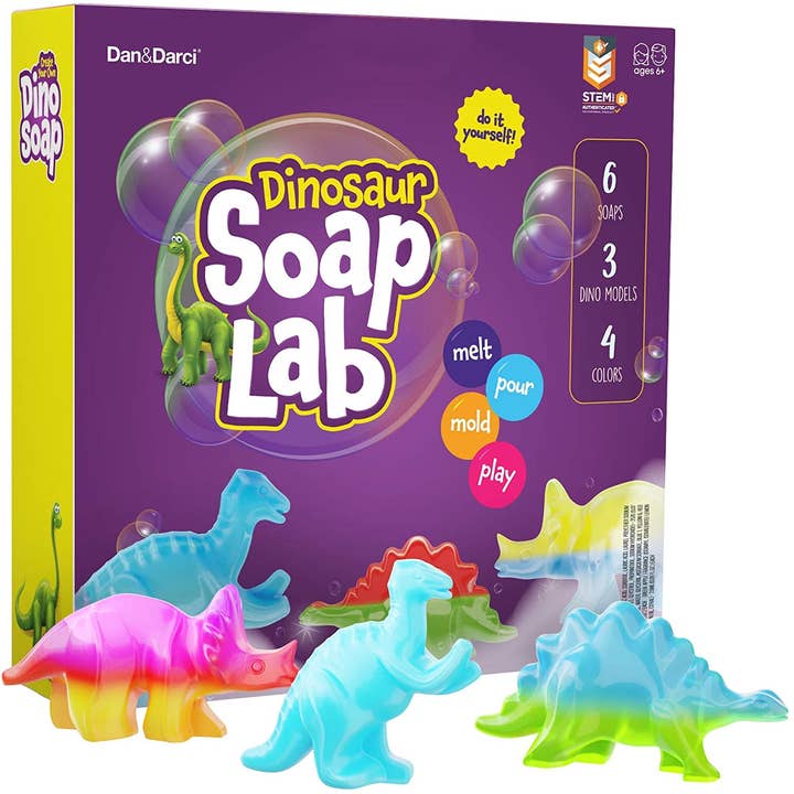 Dan&Darci - Wholesale DIY craft kit – Child - Create Your Own Dino Soap1