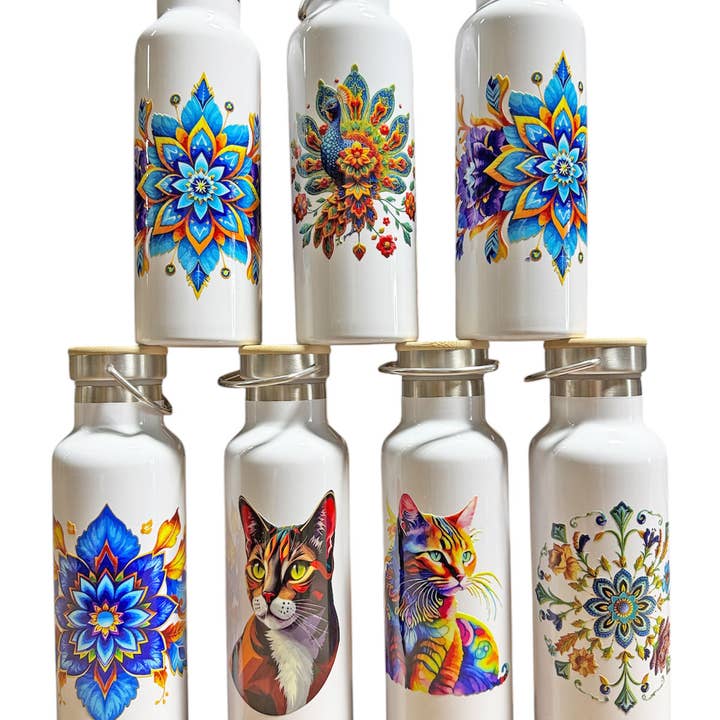 Vandflasker med bambuslåg. for engroshandel hos Natto USA