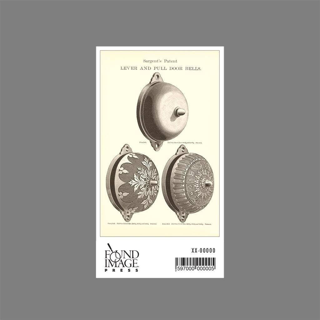 Found Image Press – wholesale Klistermärke – Klistermärke HD-09 Dörrklockor1