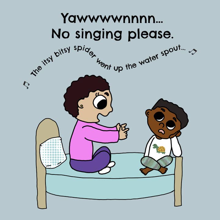 Curly Crew Books - Wholesale Baby & Toddler Book (0-2) - I Am Not Sleepy - Cameron's story (Paperback)1