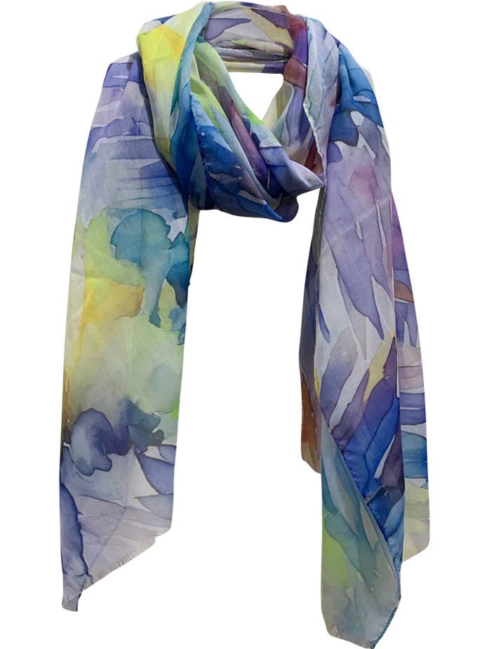 Pañuelo Abstracto de Acuarela (SS411N) para venta al por mayor de J & X