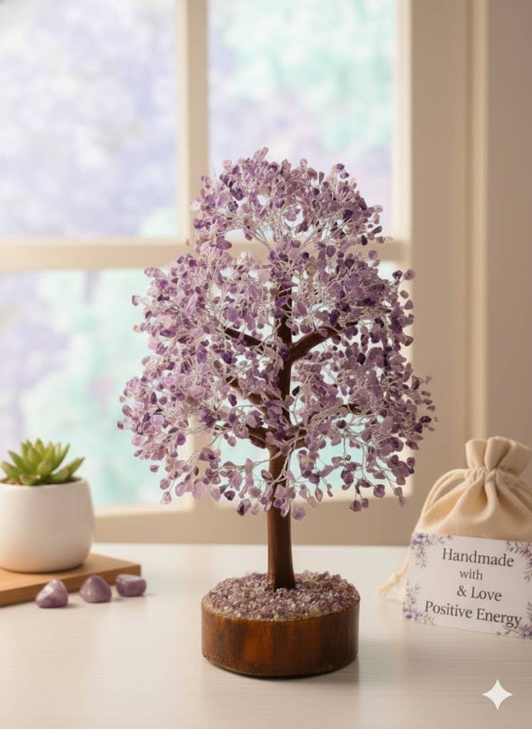 AmazeU - Wholesale Tafelbladdecoratie - Handgemaakte Amethistboom – 2.000 chips Boom1