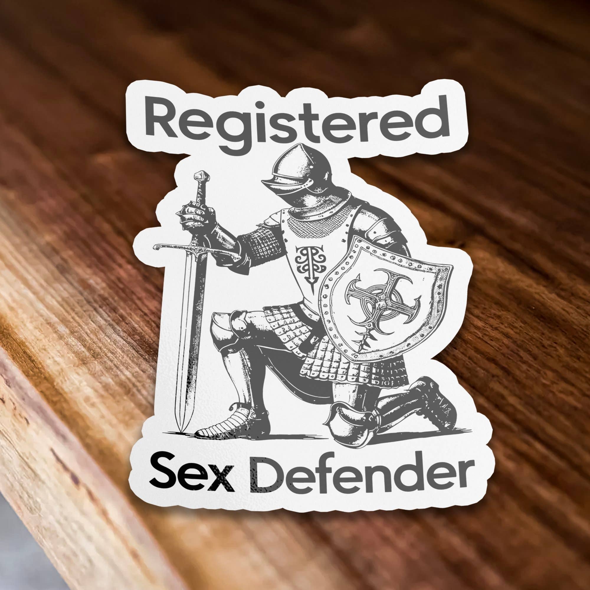 Sticker Bull - Wholesale Sticker - Registered Sex Defender Funny Waterproof Vinyl Sticker1